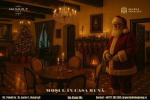 Moș Crăciun la Eko Group Vila: Crăciunul anilor ’30 în atmosfera unei epoci fără reclame