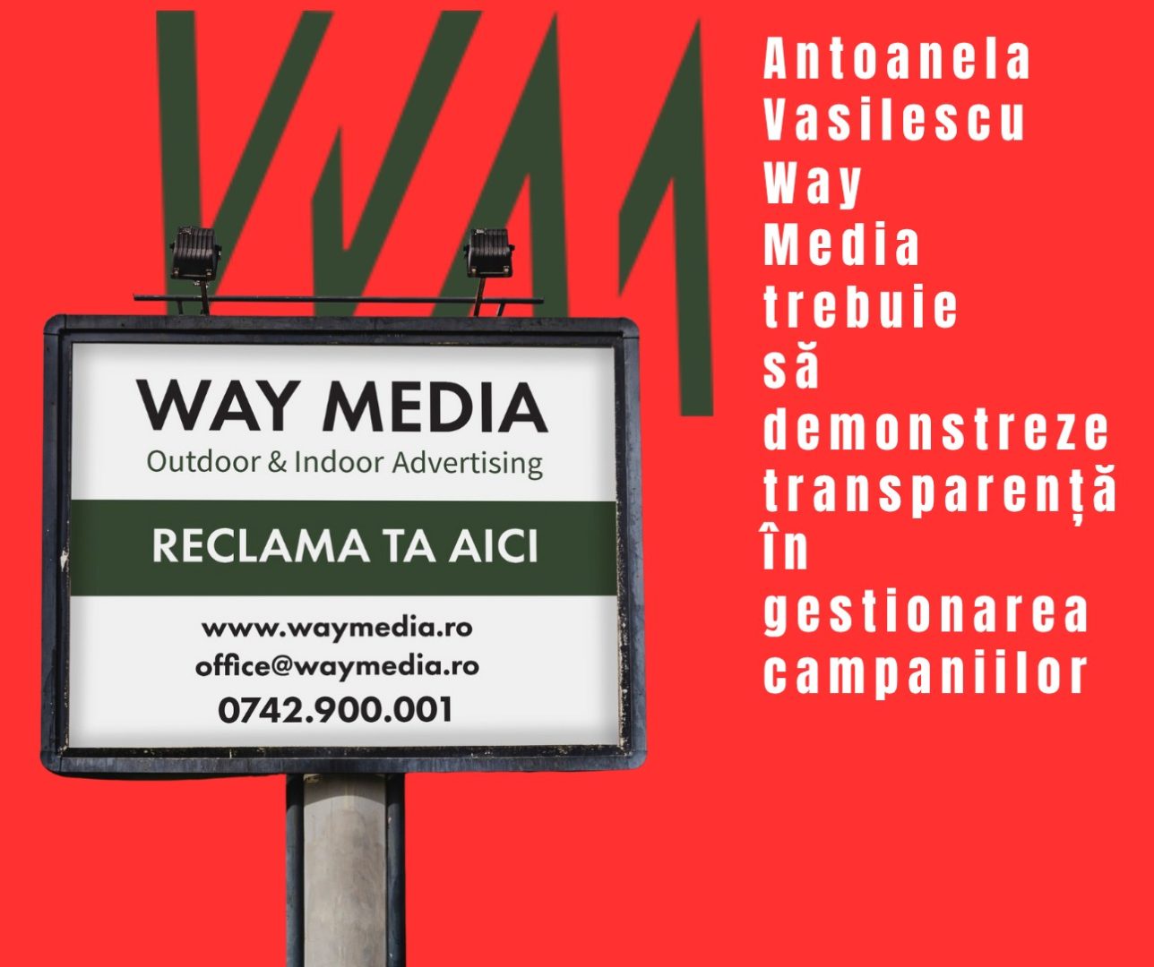 Way Advertise Production SRL și Radu Vasilescu: Steaguri publicitare ilegale în București
